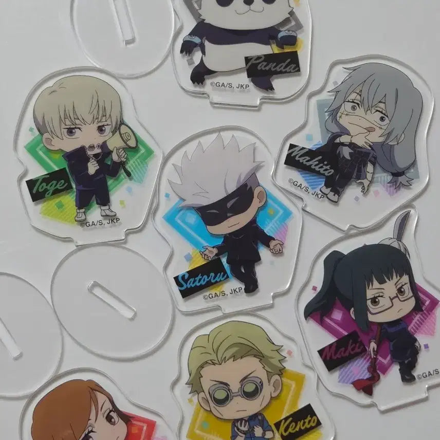 [BUNJANG] Jujutsu Kaisen Ensky SD Acrylic Stand Bundle Set / 일괄)주술회전 엔스카이 SD 아크릴 스탠드