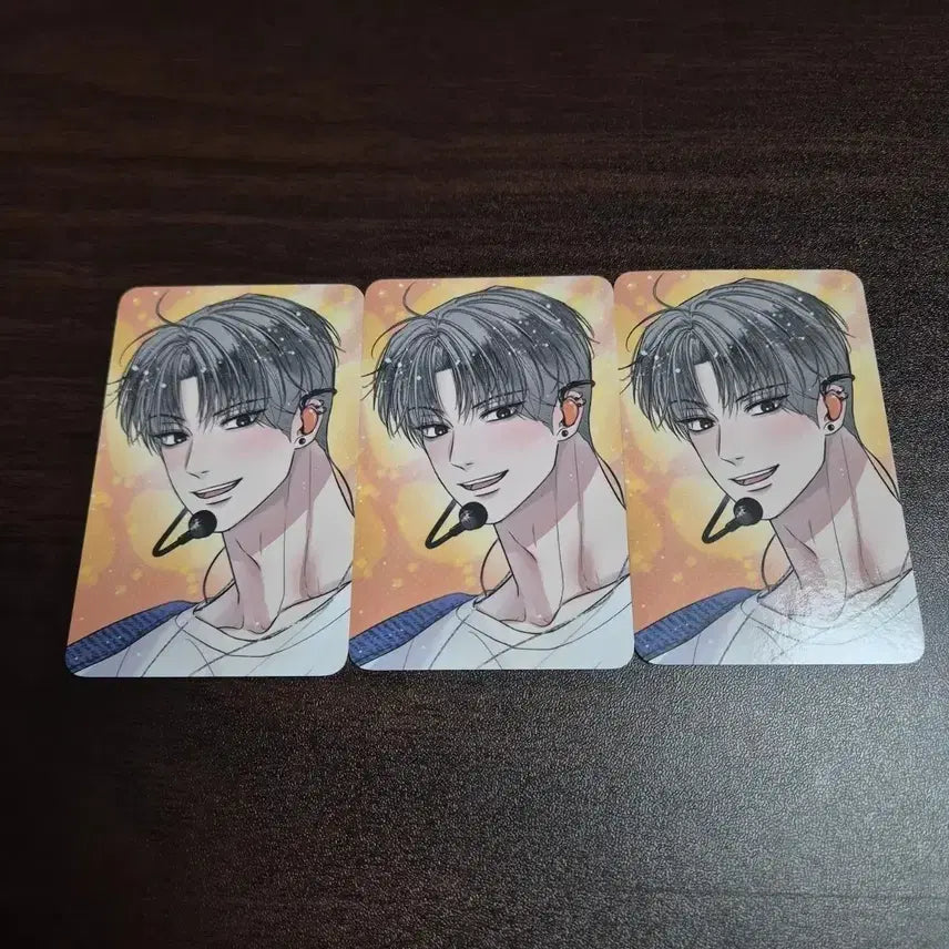 [BUNJANG] UNSLIP SeungHyun Resin Sparkles Collection Photocard Set / 언슬립 이승현 레진 스파클즈 컬포 포카 3장 세트