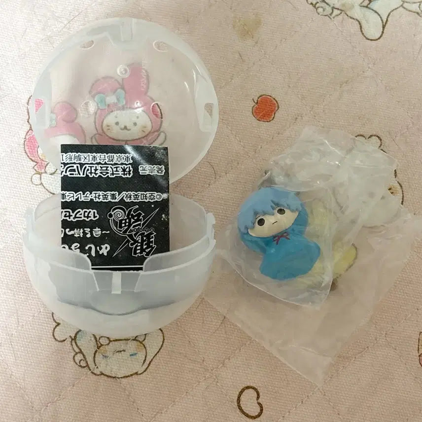 [BUNJANG] Gintama Gintoki Rainy Day Umbrella M (Unsealed) / 은혼 우비 메지루시 긴토키 미개봉