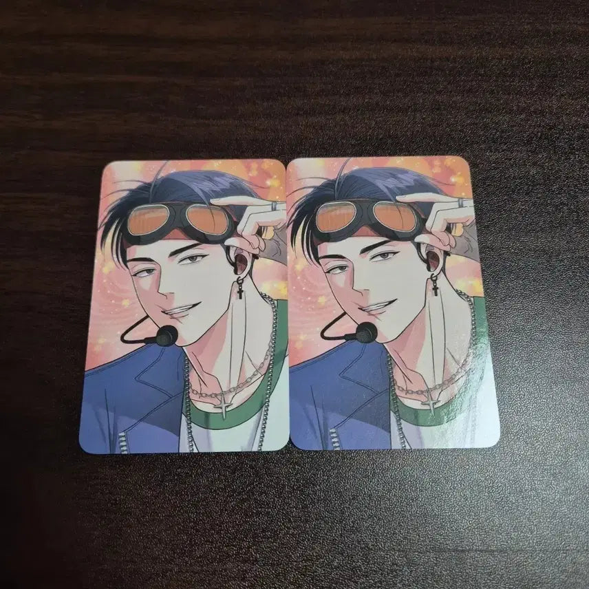 [BUNJANG] 신주혁 (Shin Juhyuk) Resin Sparkles Collection Photocard Set (2 pcs) / 이리사랑스러운너 이사너 신주혁 레진 스파클즈 컬포 포카 2장 세트