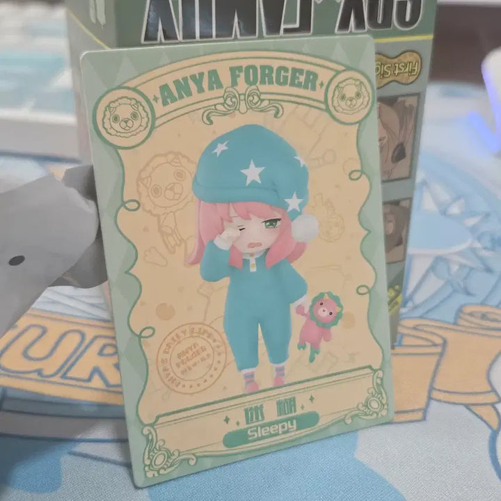 [BUNJANG] Spy x Family Anya Sleepy Series Blind Box Figure / 스파이패밀리 스파패 아냐 졸림 꾸벅꾸벅 일상 시리즈 팝마트 피규어
