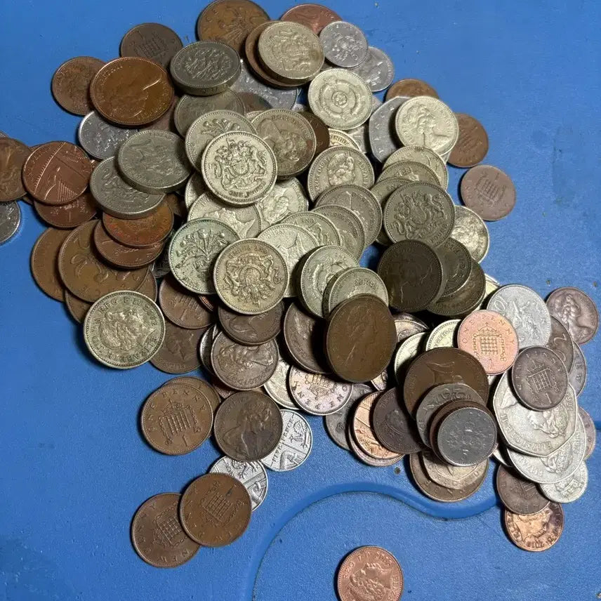 [BUNJANG] British Circulating Coins - 40 Pounds Face Value / 영국 현행 주화 40 파운드 환율 아래로 팝니다