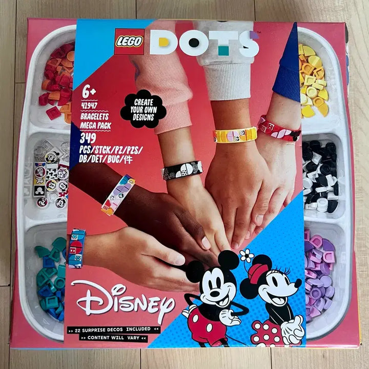[BUNJANG] LEGO 41947 DOTS Disney Mickey Mouse Mega Bracelet Pack / 레고 41947 도트 디즈니 미키 메가팔찌팩