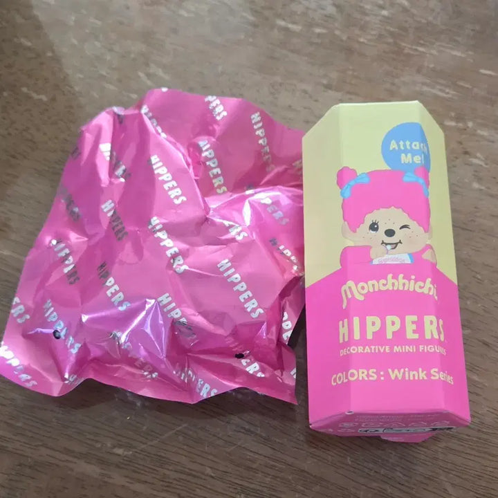 [BUNJANG] Monchhichi Hyper Colors Wink Secret Black Sealed / 미개봉) 몬치치 히퍼 컬러즈 윙크 시크릿 검정색 블랙 양도 판매