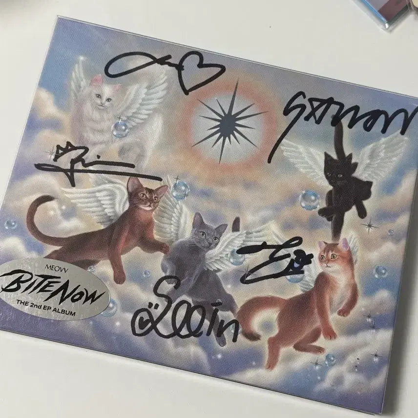 [BUNJANG] Miyagi Bite Now Signed Album / 미야오 bite now 친필 싸인 앨범
