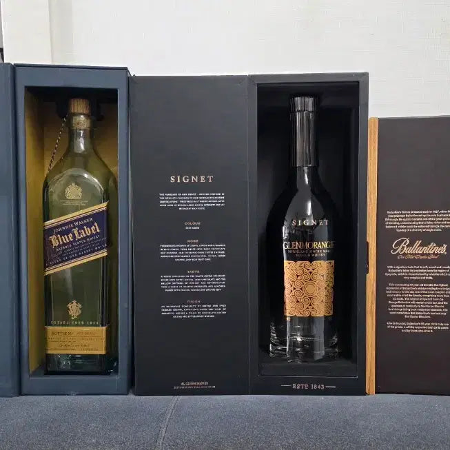 [BUNJANG] Johnnie Walker Blue Label, Glenmorangie Signet, Ballantine&