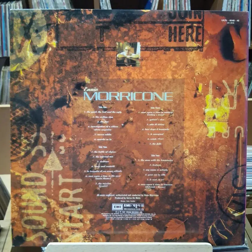[BUNJANG] Ennio Morricone Film Music Double LP 1966-1987 Mint Condition / 민트 소장가치 엔니오 모리꼬네 영화음악 더블 LP 1966-1987