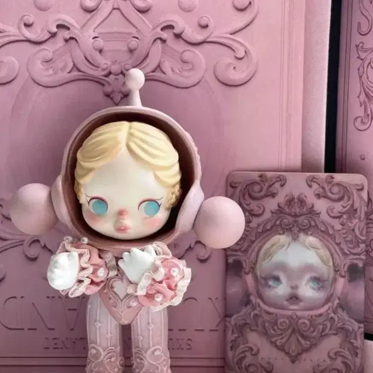 [BUNJANG] Pop Mart Skullpanda Baby Curly Flower Limited Edition Figure / 팝마트) 스컬판다 베이비 컬리 플라워 한정판 피규어