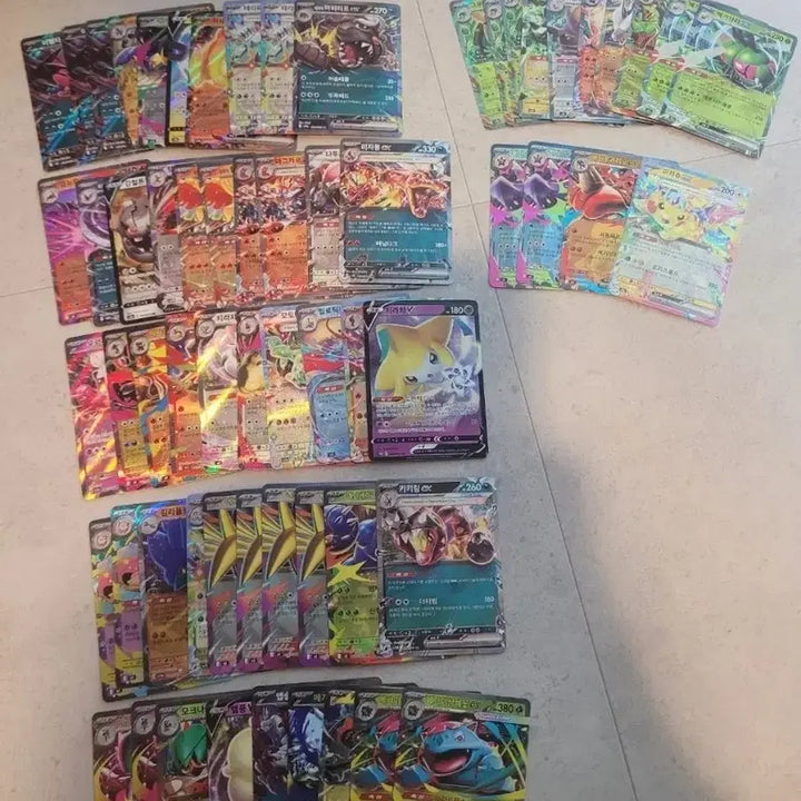 [BUNJANG] Pokemon Card Rare Bundle Set / 포켓몬 카드 레어 일괄 판매