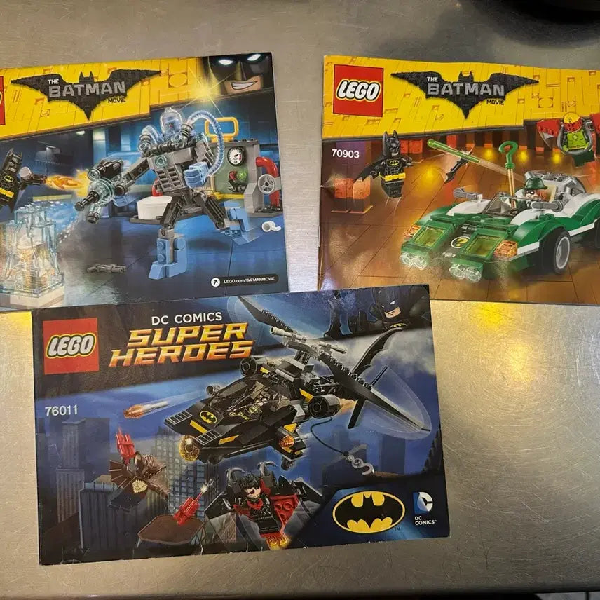 [BUNJANG] Lego Batman 7-Figure Bundle Set / 레고 배트맨 마블 7종 일괄 정리