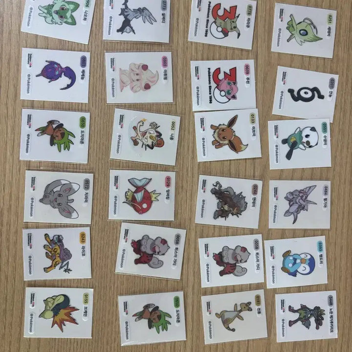 [BUNJANG] Pokemon Sticker Collection 30th Anniversary / 포켓몬스터 띠부씰 시즌5 30주년