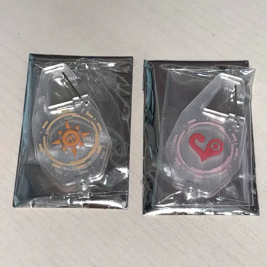 [BUNJANG] Digimon Adventure Sentence Acrylic Carabiner / 디지몬 어드벤처 문장 아크릴 카라비너 용기 사랑