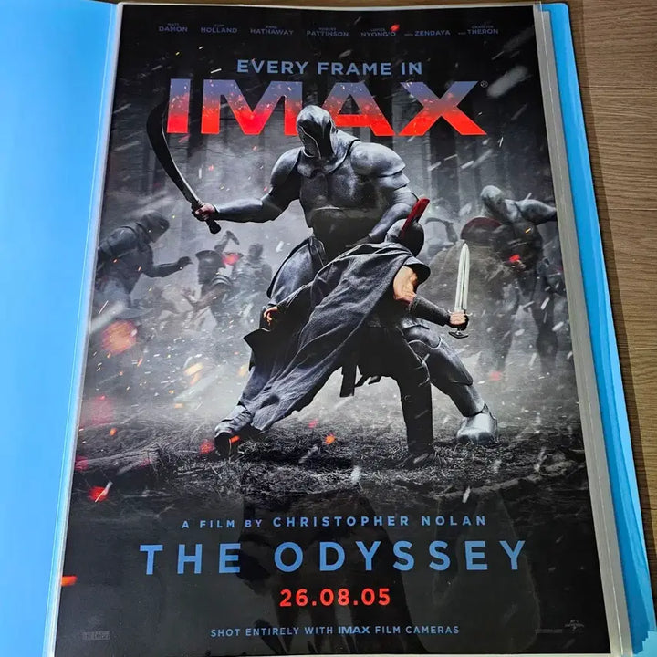 [BUNJANG] The Odyssey IMAX Christopher Nolan Poster / [안전포장] 오디세이 아이맥스 포스터 IMAX 크리스토퍼 놀란