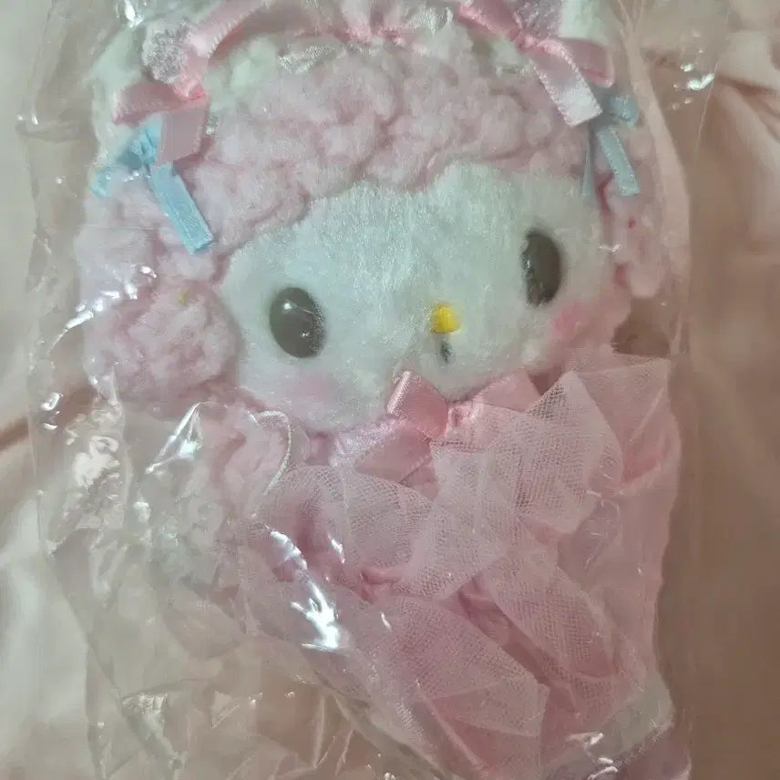 [BUNJANG] Sanrio Shiroikoi Ballerina Piano Mascot / 산리오 시로이코 발레리나 피아노 마스코트
