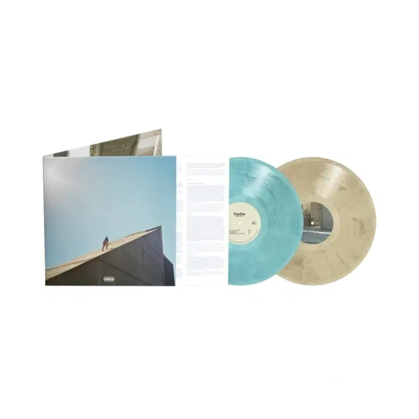 [BUNJANG] Daniel Caesar Freudian 1st Studio Album Limited Edition Transparent Turquoise Marble Translucent Brown Marble 2LP (Sealed) / (미개봉) 다니엘 시저 정규 1집 프로이디안 세컨드트랙 한정 LP 투명 터콰이즈 마블 반투명 브라운 마블 1000개 한정반 (2LP)