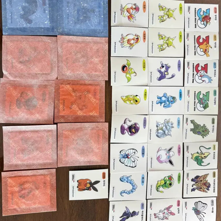 [BUNJANG] Pokemon Sticker Set / 포켓몬 띠부실