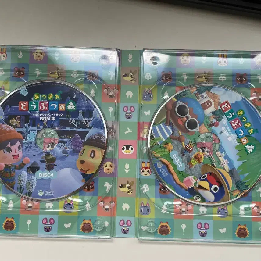 [BUNJANG] Animal Crossing: New Horizons Original Soundtrack BGM CD Set / 모여봐요 동물의 숲 오리지널 사운드트랙 BGM집 CD 4장