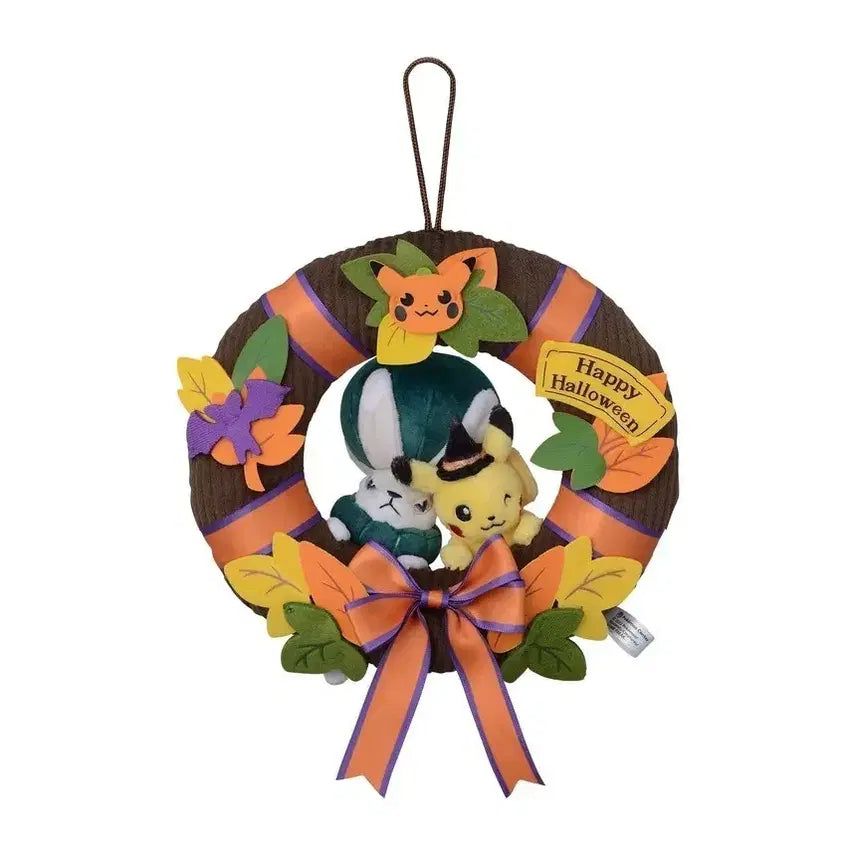 [BUNJANG] Pokemon Center Halloween Harvest Festival Calyrex &amp; Pikachu Plush Set / 포켓몬센터 리스 봉제인형 Halloween Harvest Festival 버드렉스&amp;피카츄