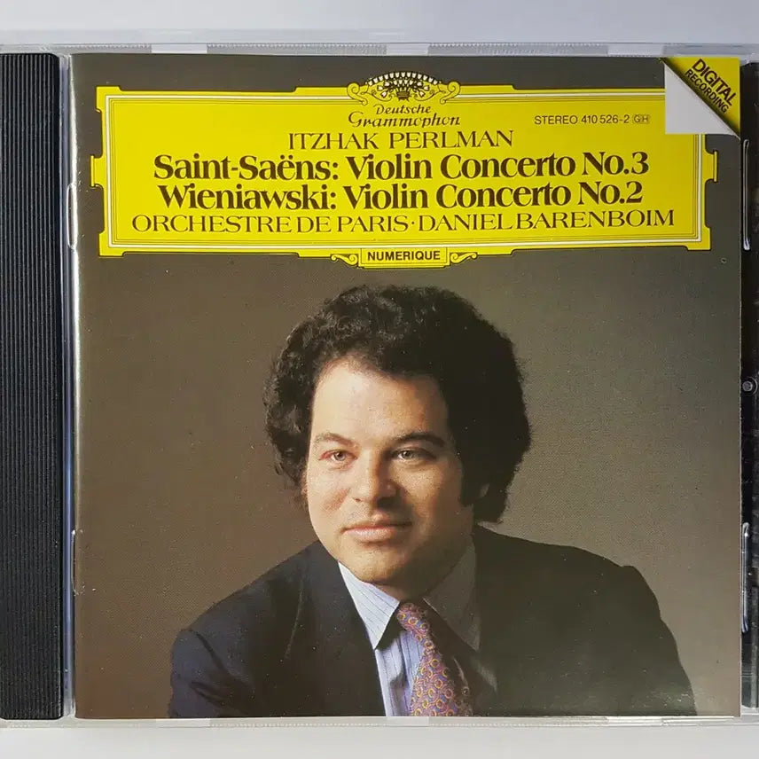 [BUNJANG] Itzhak Perlman Violin Concertos CD / 이자크 펄만 - 생상 &amp; 비에니아프스키 : 바이올린 협주곡 씨디