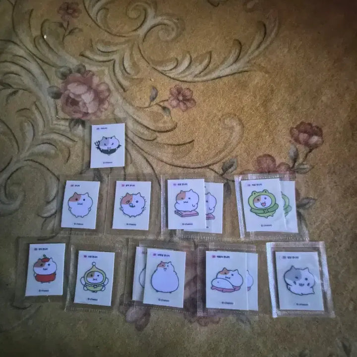[BUNJANG] Jjonnyami Sticker Set / 판매 쫀냐미 띠부씰 띠부띠부씰
