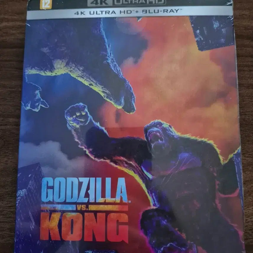 [BUNJANG] Godzilla vs. Kong 4K Blu-ray Steelbook (Unsealed) / 고질라 VS. 콩 4K 블루레이 스틸북 미개봉