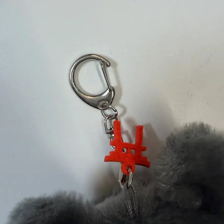 [BUNJANG] Chiikawa Fox Shrine Usagi Mascot Plush Keychain / 치이카와 여우신사 우사기 마스코트 인형 키링