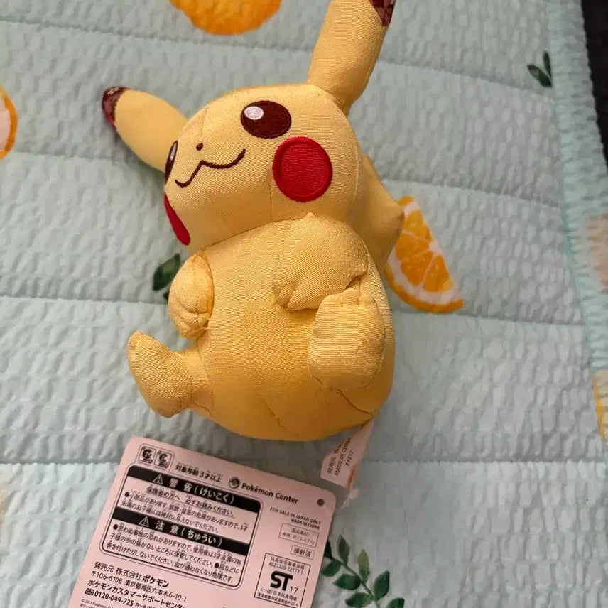 [BUNJANG] Pokemon Center Original Pikachu Chirimen Style Plush Doll 2 (2017 Japan Limited Edition) / 포켓몬센터 정품 피카츄 치리멘풍 봉제인형2 2017 일본 한정 단종 택O