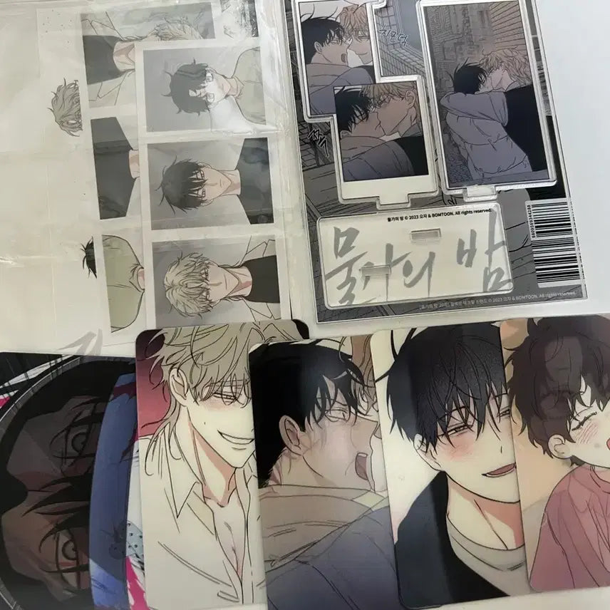 [BUNJANG] Mulgae Bam Bundle Set Photocard, Proof Photo, and Acrylic Stand / 물가의밤 물밤 굿즈 일괄