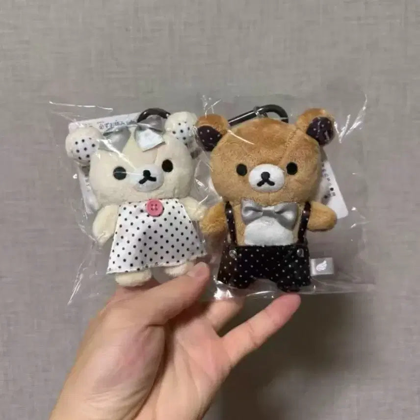 [BUNJANG] San-X Rilakkuma Korilakkuma Plush Set / 산엑스 리락쿠마 코리락쿠마 인형 새상품 세트