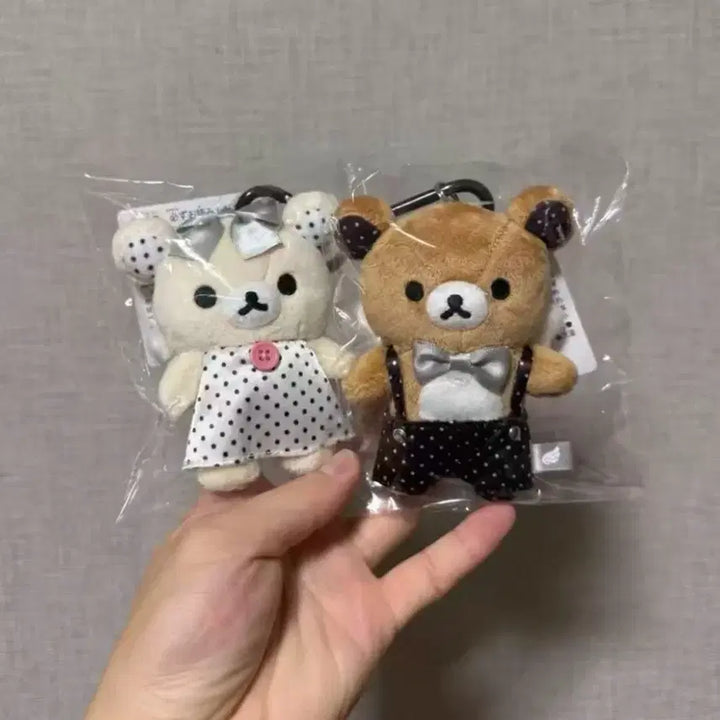 [BUNJANG] San-X Rilakkuma Korilakkuma Plush Set / 산엑스 리락쿠마 코리락쿠마 인형 새상품 세트