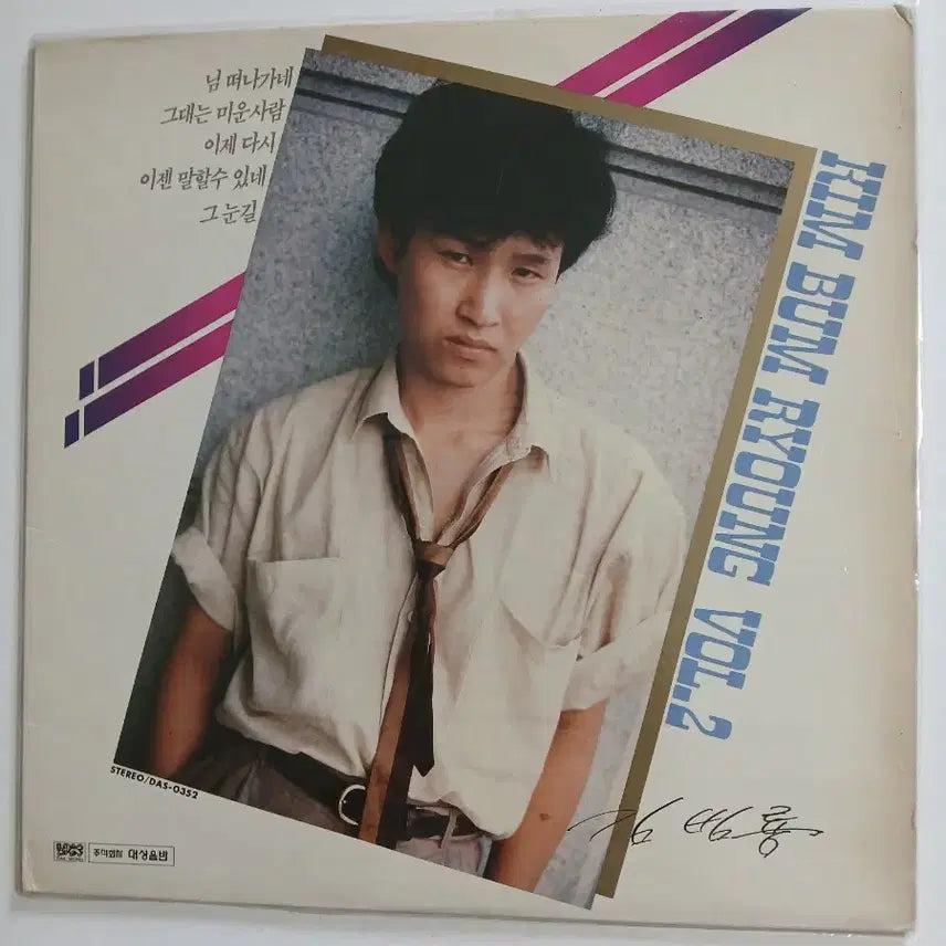 [BUNJANG] Kim Bum Ryong 2nd Album LP (Sealed) / 김범룡 2집 LP  미개봉