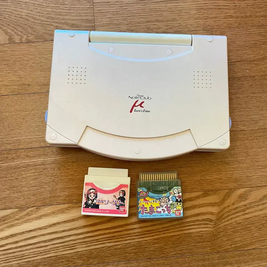 [BUNJANG] Bandai Classic Super Note Club Miyu Tamagotchi Laptop Toy / 고전 반다이 슈퍼노트클럽미유 다마고치 노트북 장난감 액정완구 일본 빈티지