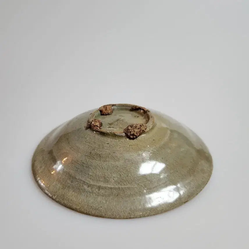 [BUNJANG] Antique Goryeo Dynasty Celadon Plate / 골동품 고려시대 제작된 고려청자 접시