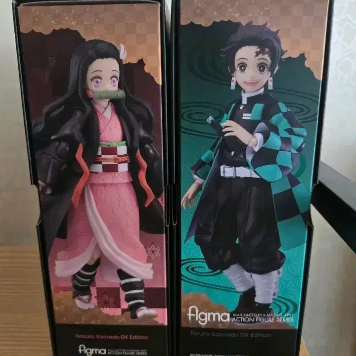 [BUNJANG] Good Smile Company Figma Tanjiro DX Edition (with POB) + Nezuko / 개봉품) 굿스마일 피그마 DX에디션 탄지로(특전) + 네즈코
