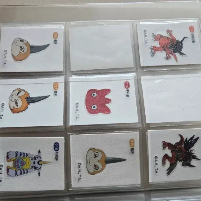 [BUNJANG] Digimon Sticker Collection Bundle / 디지몬 띠부실 모음 판매