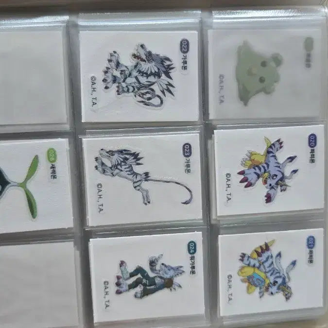 [BUNJANG] Digimon Sticker Collection Bundle / 디지몬 띠부실 모음 판매