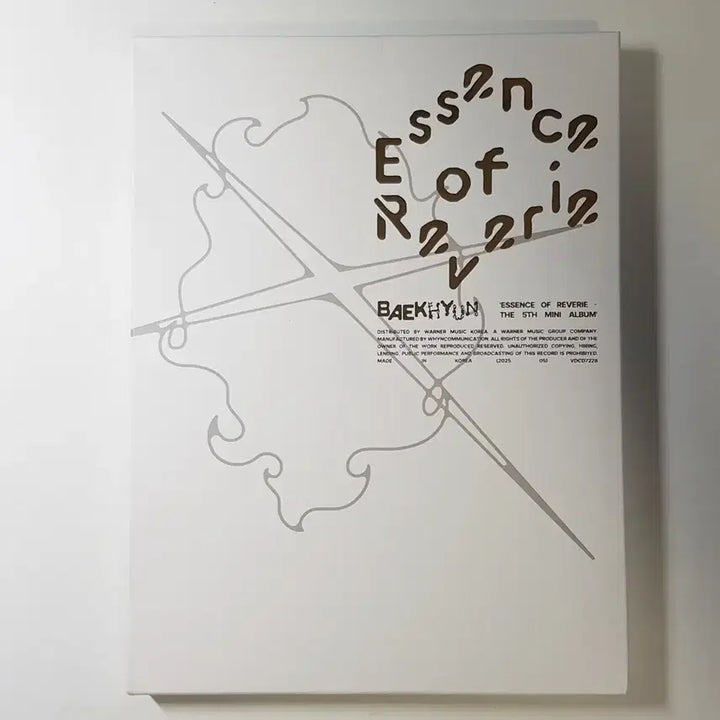 [BUNJANG] Baekhyun Essence of Reverie Promotional CD / 백현 - Essence of Reverie 홍보용 씨디