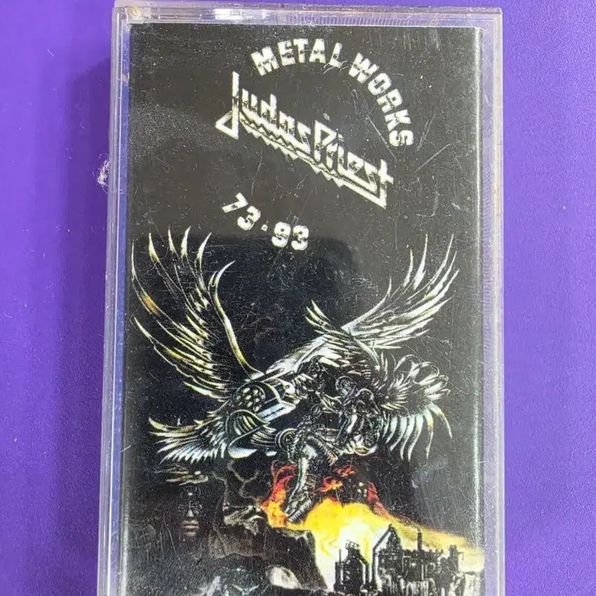 [BUNJANG] Judas Priest METAL WORKS 73-93 Cassette Tape (Unsealed) / [개봉/카세트 테이프] 주다스 프리스트 METAL WORKS 73-93  1
