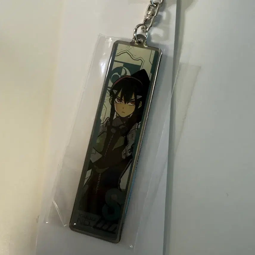 [BUNJANG] Kaiju No. 8 Minna Ashiro Metal Keyring / 괴수 8호  아시로 미나 메탈키링