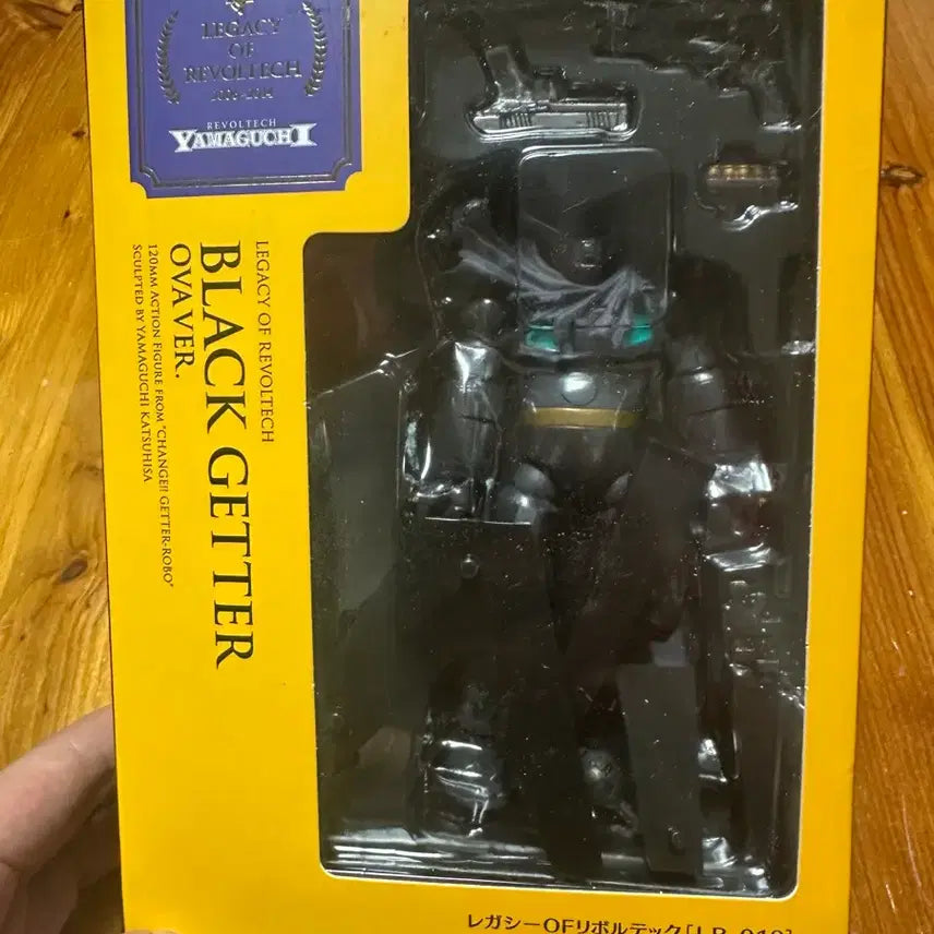 [BUNJANG] Kaiyodo Legacy of Revoltech LR-018 Shin Getter Robo - Black Getter / 레가시 오브 리볼텍 LR-018 진(체인지)게타로보-블랙게타