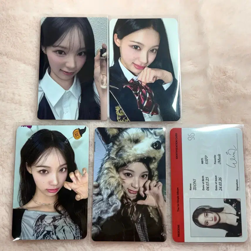 [BUNJANG] RESCENE Won Lucky Draw Photocard Bundle Set / 리센느 원이 미공포 앨포 포카 일괄