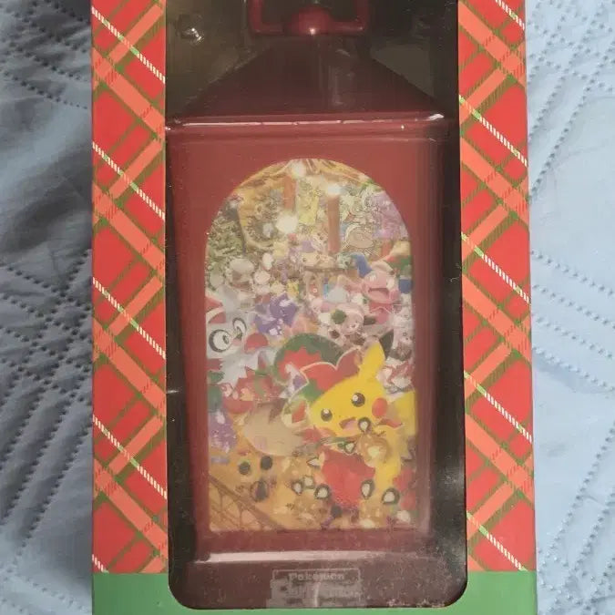 [BUNJANG] Pokemon Center Christmas Stained Glass Style Lantern / 포켓몬센터 크리스마스 스테인드글라스풍 랜턴