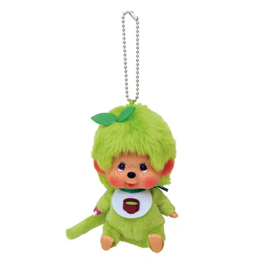 [BUNJANG] Monchhichi Matcha Green Tea Doll Keychain / 몬치치 말차 녹차 인형 키링 히퍼