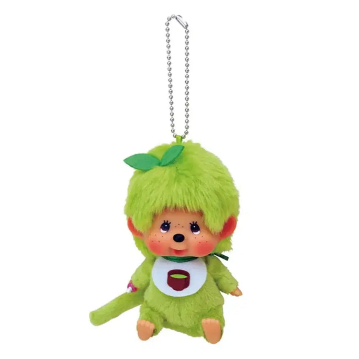 [BUNJANG] Monchhichi Matcha Green Tea Doll Keychain / 몬치치 말차 녹차 인형 키링 히퍼