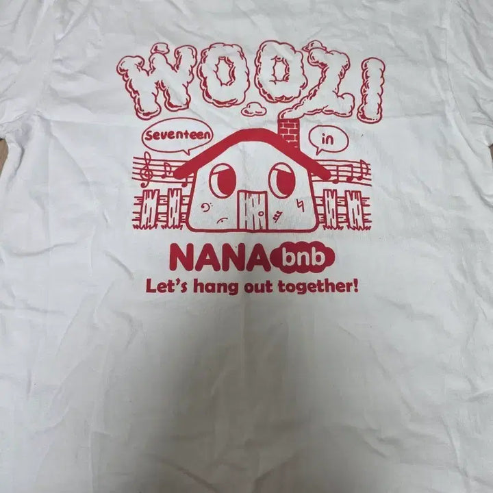 [BUNJANG] SEVENTEEN Woozi Nanaminbak T-Shirt (M) / 세븐틴 우지 나나민박 반팔티