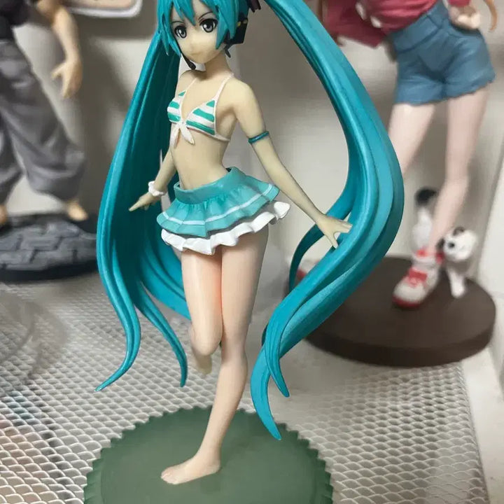 [BUNJANG] Prize Figure Hatsune Miku Swimsuit Scale Figure / 하츠네 미쿠 고전 프링 스케일 수영복 피규어