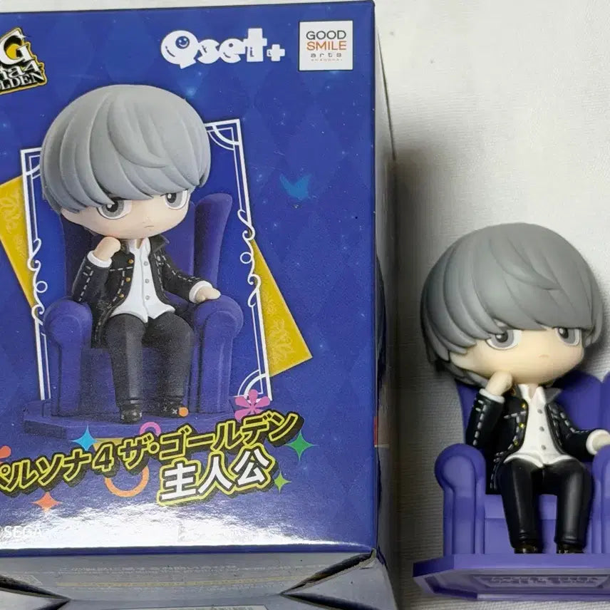 [BUNJANG] Persona 4 Yu Narukami 4th Anniversary Figure (Opened) / 페르소나4 Qset+ 나루카미 유우 4주 피규어 개봉 전시 상품 판매