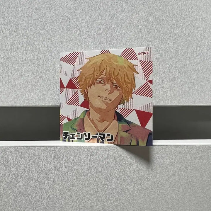 [BUNJANG] Chainsaw Man Pochita &amp; Yoru Twin Sticker Flakes (2 sheets) / 체인소맨 (포치타 본모습,요루) 트윈 스티커 플레이크 씰 굿즈 2매