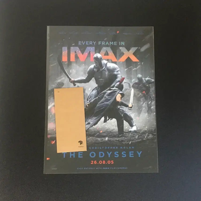 [BUNJANG] Dune: Part Two IMAX Poster &amp; TTT Bundle / 오디세이 아이맥스포스터 &amp; TTT 일괄판매합니다