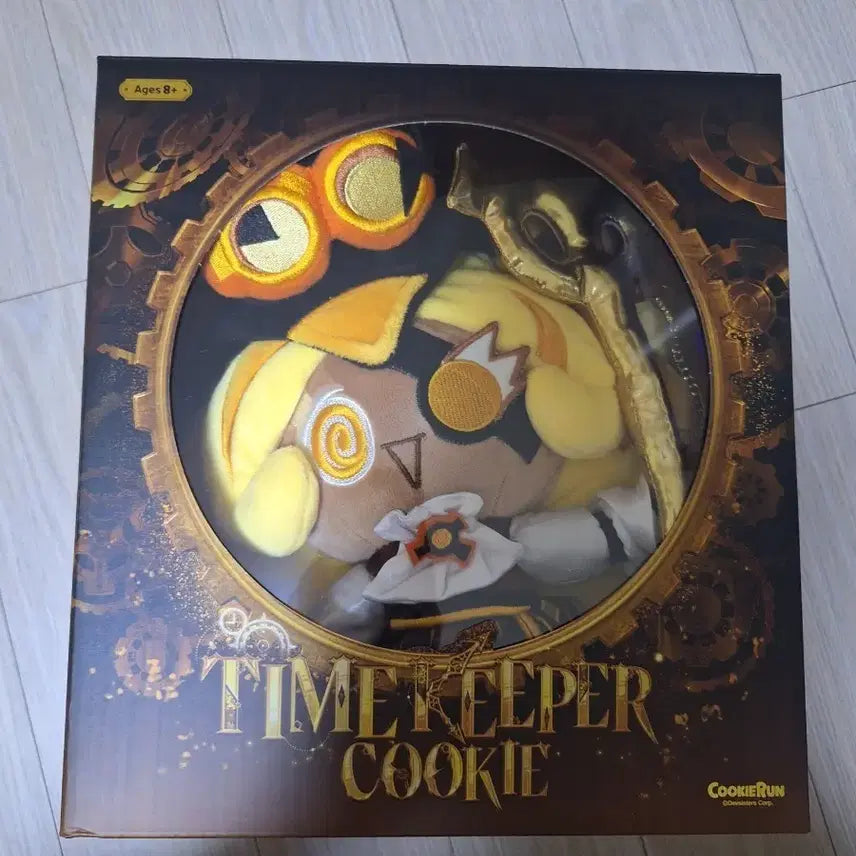 [BUNJANG] Cookie Run Kingdom Timekeeper Cookie Sealed Plush Doll / [판매] 쿠키런 킹덤 쿠킹덤 시간지기 쿠키 미개봉 봉제 인형